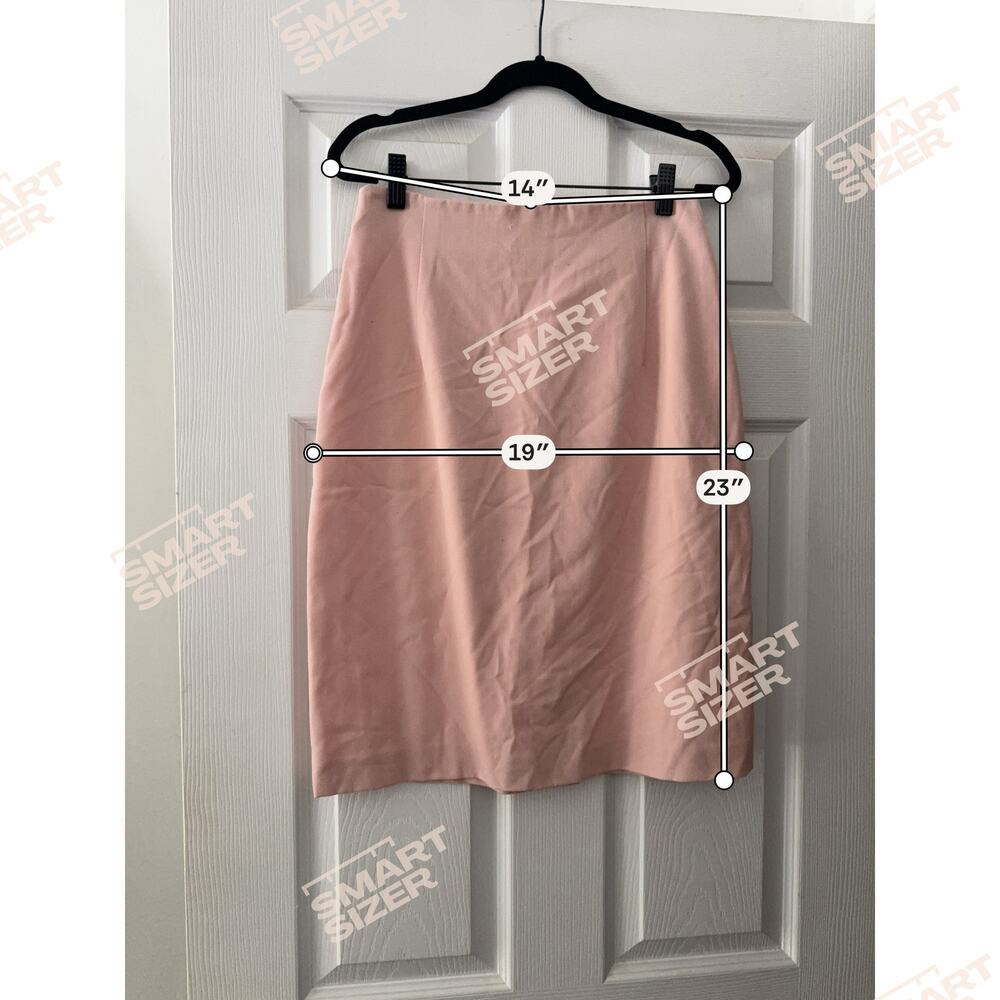 Pink Georgiou Pencil Skirt Size 12 - Picture 3 of 6
